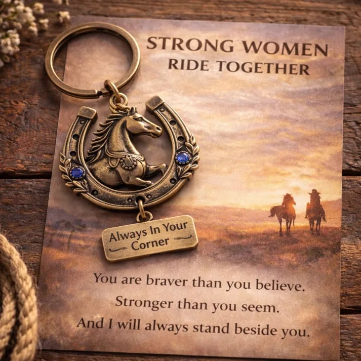 🔥Last Day 49% OFF - 🐎💞Heartfelt Sisterhood – Horse Charm for Unbreakable Bonds