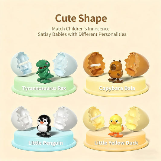 🔥Hot Sale 49% OFF - 🎁 2026 Easter’s Latest Gift: Wind-Up Animal Hatching Surprise Egg 🐣🔥