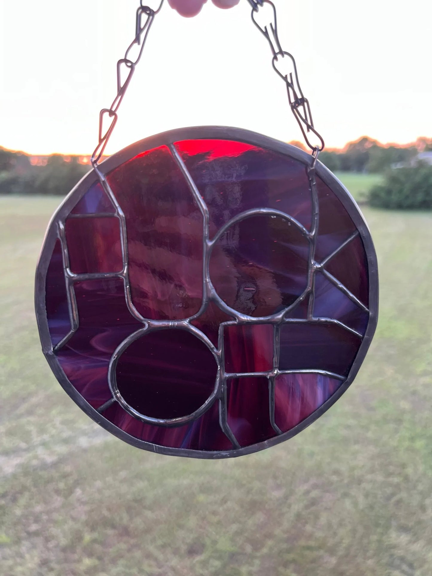 🔥Last Day 49% OFF - 🤣F*CK OFF Stained Glass Suncatcher – Bold, Bright & Unapologetically Funny
