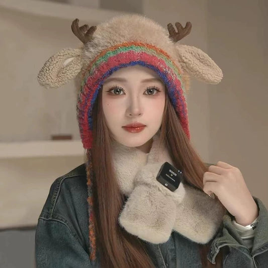 🏆Original Festive Christmas Antler Hat