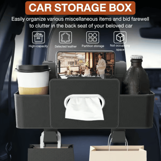 Sale 3-in-1 Car Backseat Organizer – Keep Your Ride Clean & Organized!