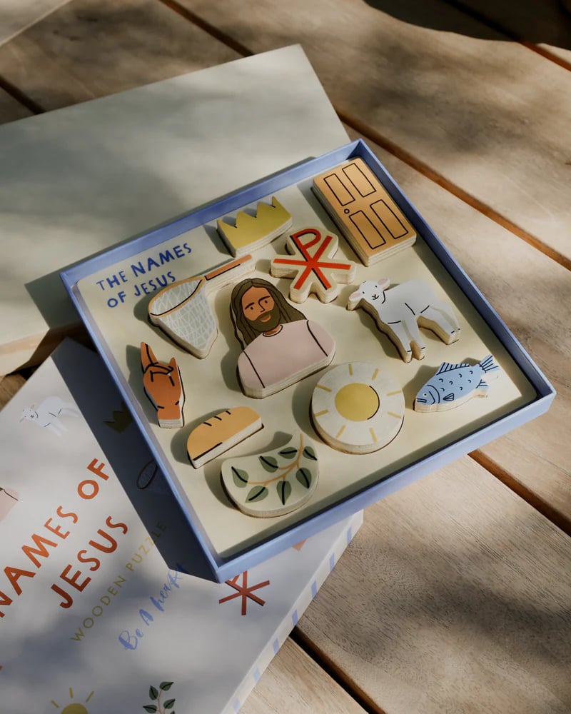 🔥Last Day 49% OFF - ✝️Names of Jesus Wooden Puzzle