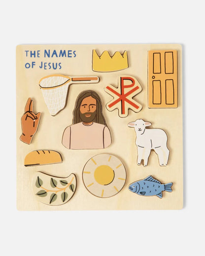 🔥Last Day 49% OFF - ✝️Names of Jesus Wooden Puzzle